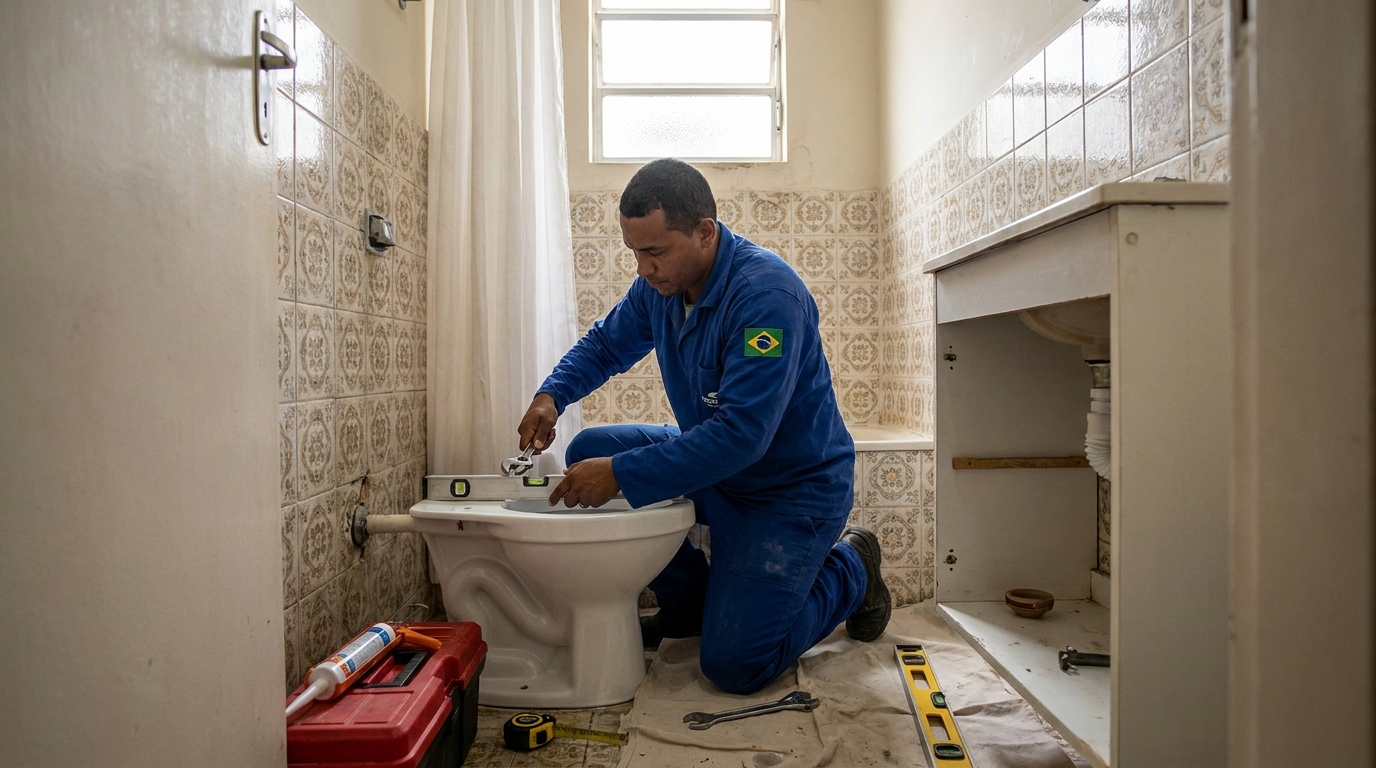 Ajuste de Base e Vedação em São Domingos, Niterói‑RJ